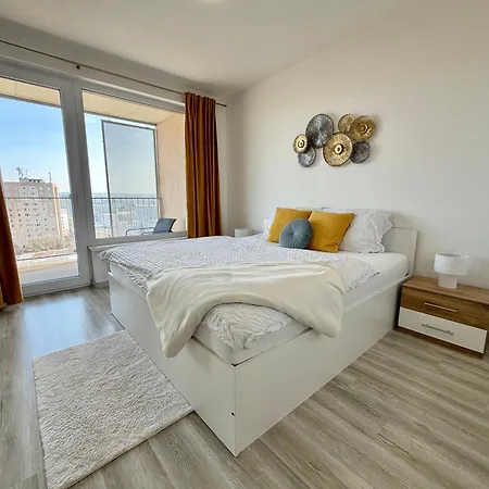 Apartmán Luxury Urban Retreat, Terrace & View Kosice